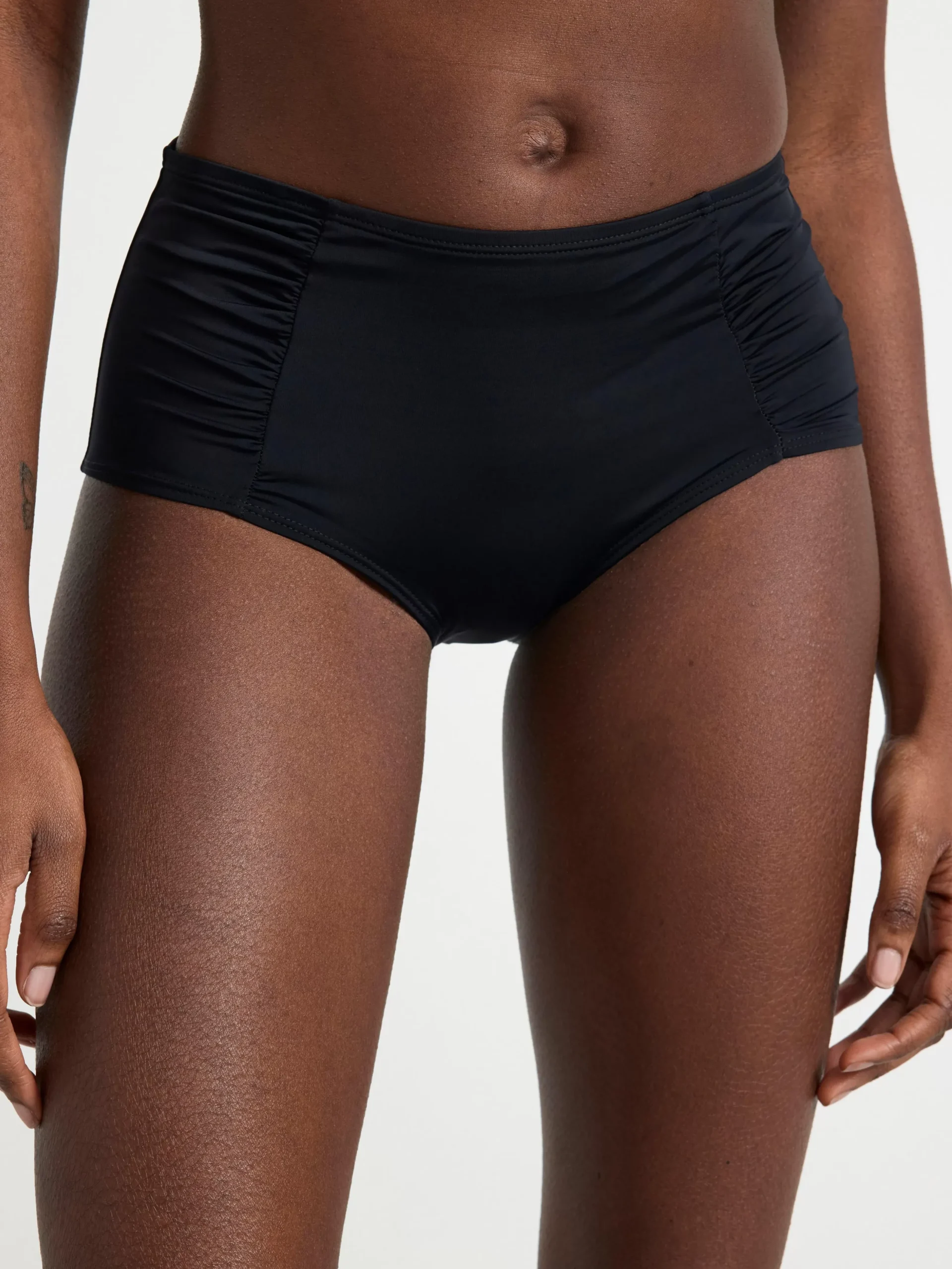 Badkläder>Lindex Classic Midi Bikinitrosa Black