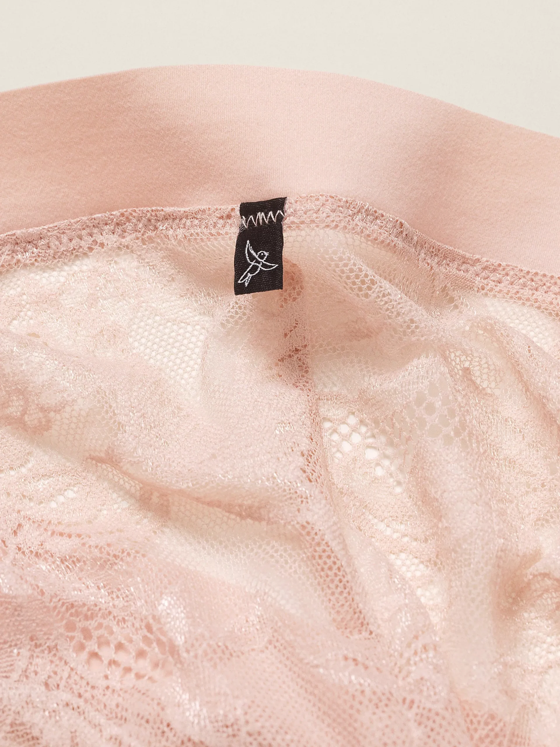 Trosor>Lindex Closely - The Bird High Waist Dusty Pink