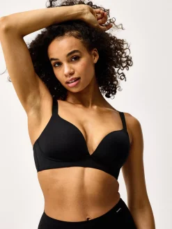 Bh>Lindex Closely - The Wirefree T-Shirt Bra Black