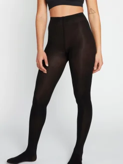Strumpbyxor & Leggings>Lindex Comfort Waist Matt Strumpbyxor 80 Denier Black