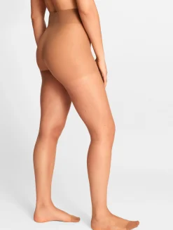 Strumpbyxor & Leggings>Lindex Comfort Waist Semi Shine Strumpbyxor 15 Denier Beige