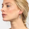 Accessoarer>Lindex Creolorhangen Med Droppe Blue
