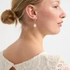 Accessoarer>Lindex Creolorhangen Med Parlor Off White