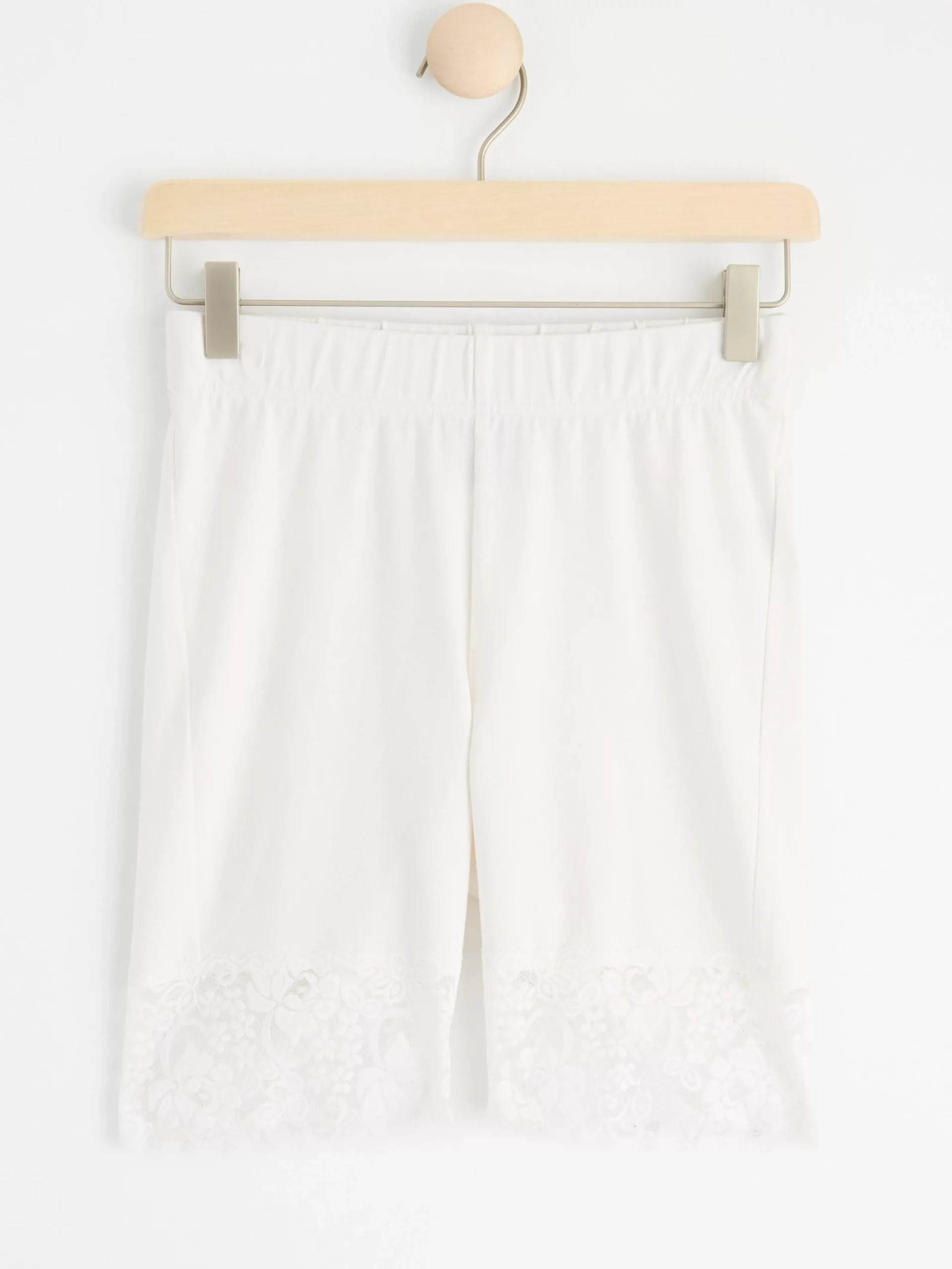 Shorts & Cykelbyxor>Lindex Cykelbyxa Med Spets White
