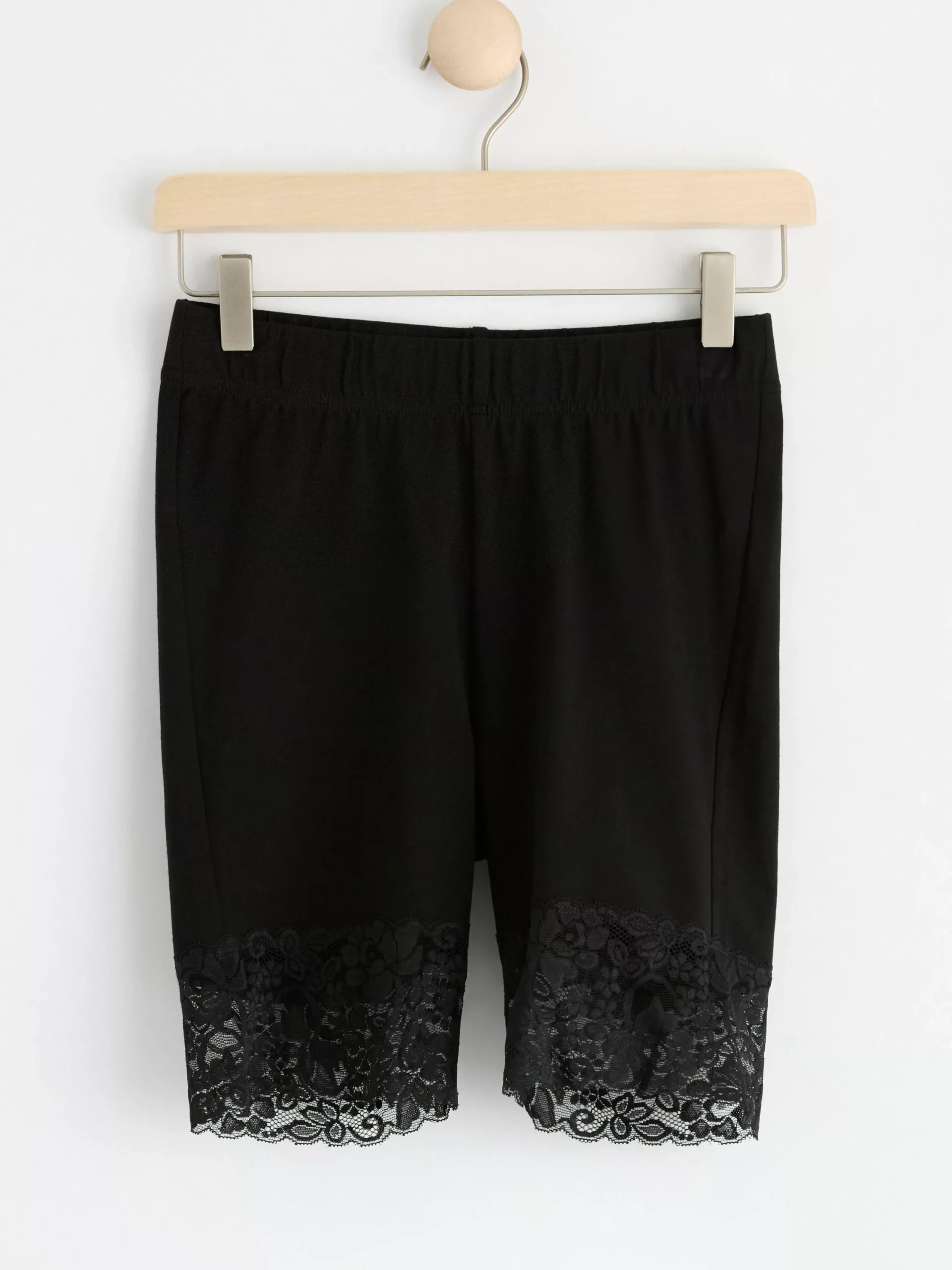 Shorts & Cykelbyxor>Lindex Cykelbyxa Med Spets Black