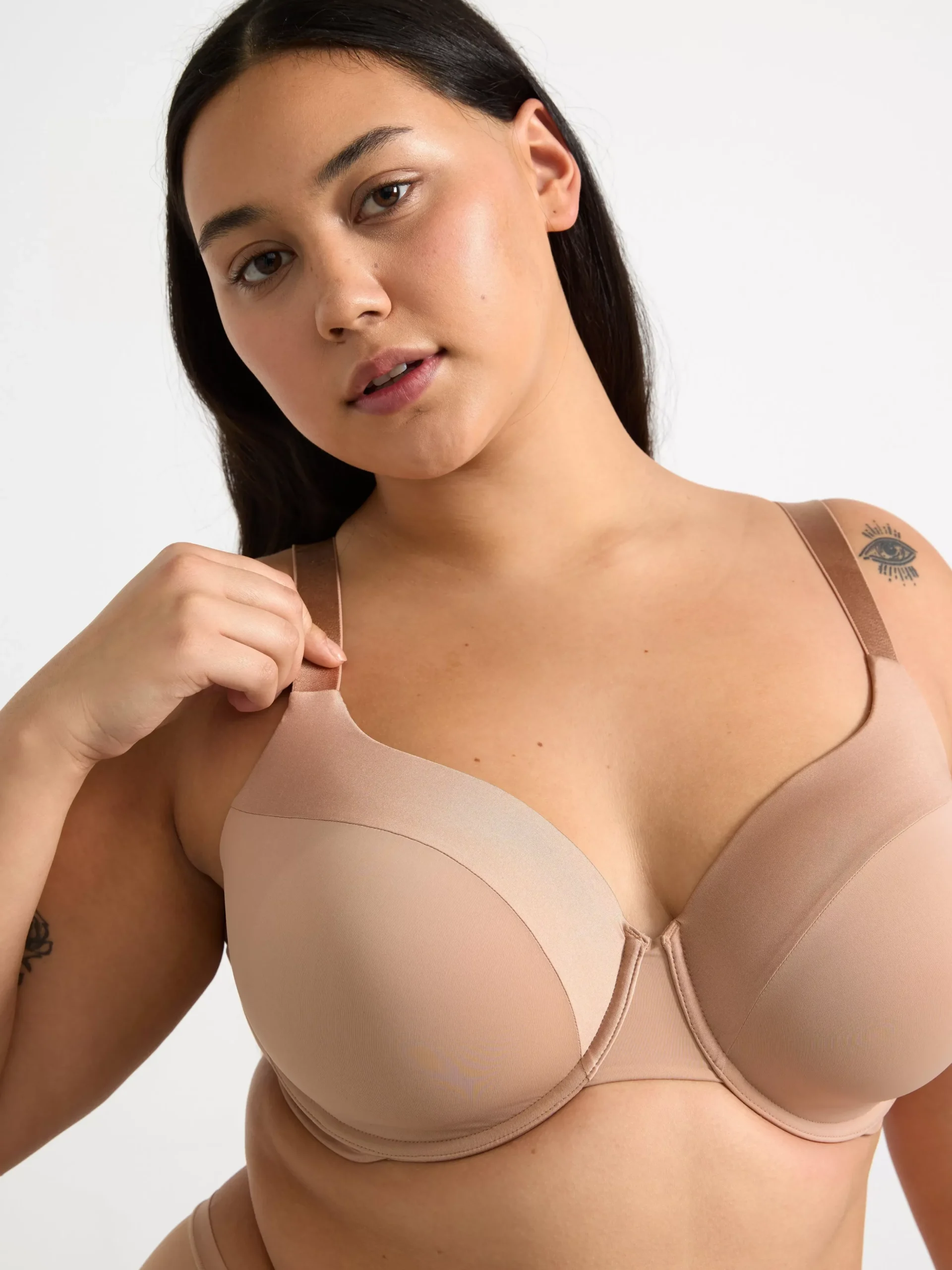 Bh>Lindex Dahlia T-Shirt Bh Beige