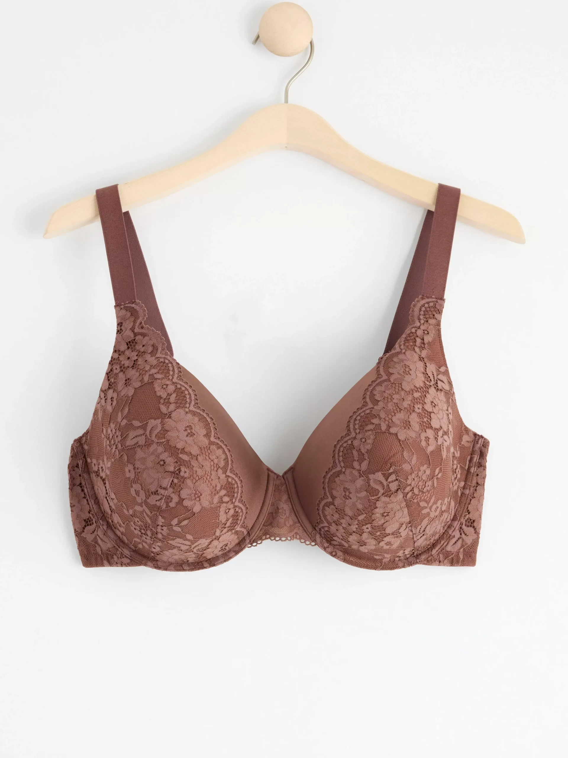 Bh>Lindex Dahlia T-Shirt Bh Dusty Brown