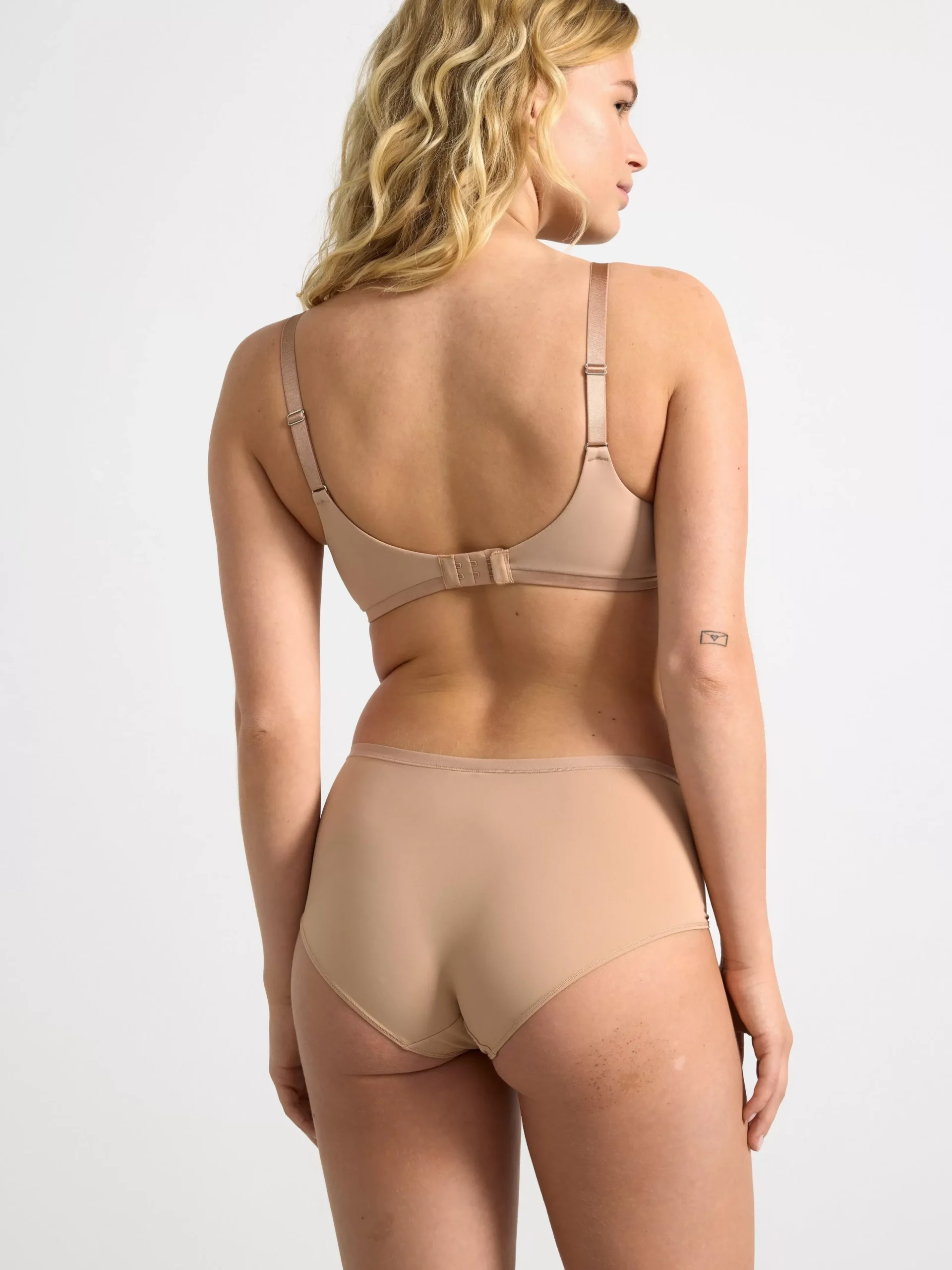 Bh>Lindex Dahlia T-Shirt-Bh Beige
