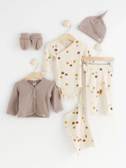 Set>Lindex 5-Delat Startpaket For Nyfodda Light Beige
