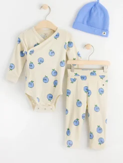 Set>Lindex 3-Delat Startpaket For Nyfodda Light Beige