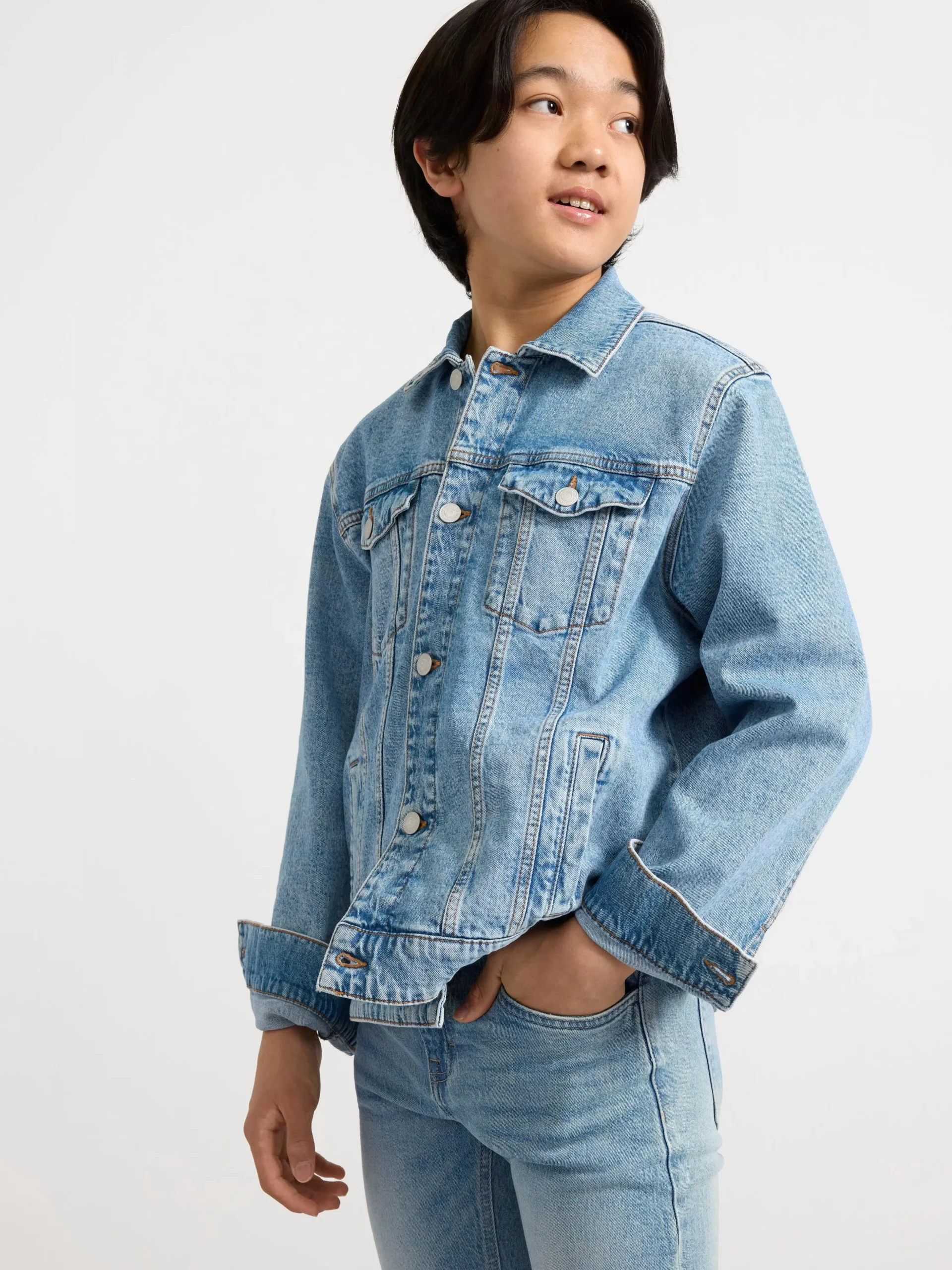 Ytterkläder>Lindex Denimjacka Light Denim