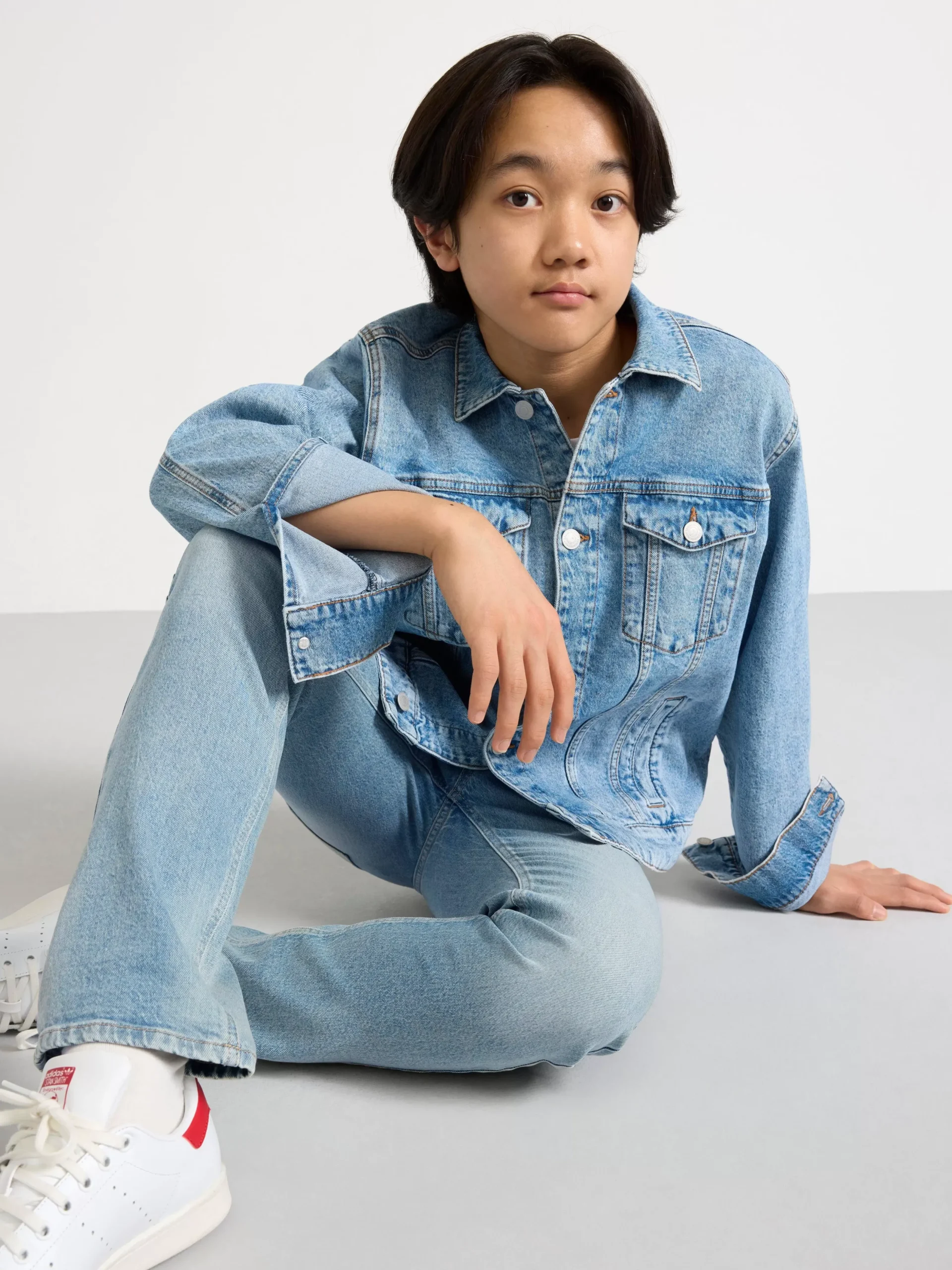 Ytterkläder>Lindex Denimjacka Light Denim