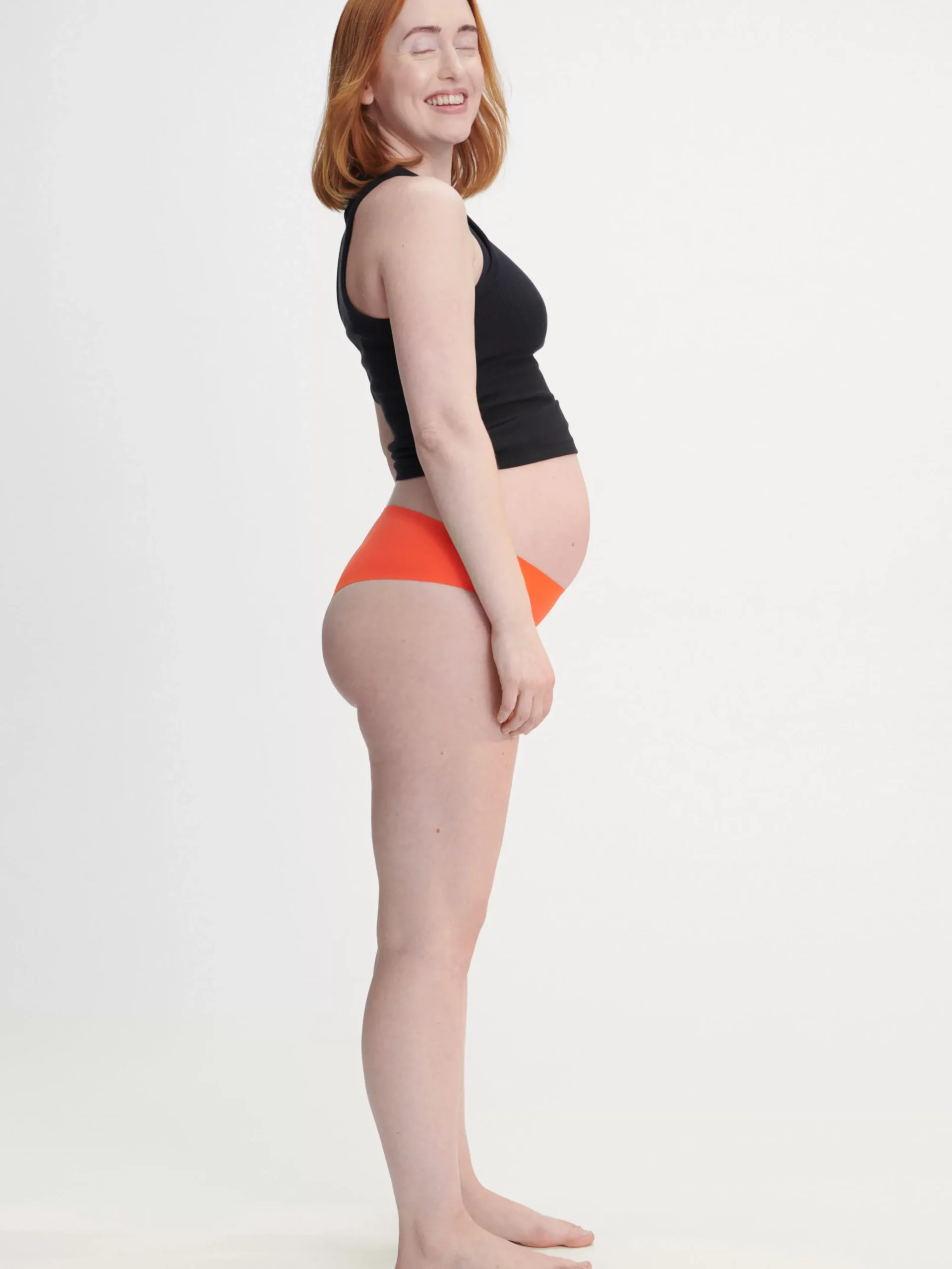 Trosor>Lindex Engineered Brazilian – Menstrosa Med Latt Absorption Orange