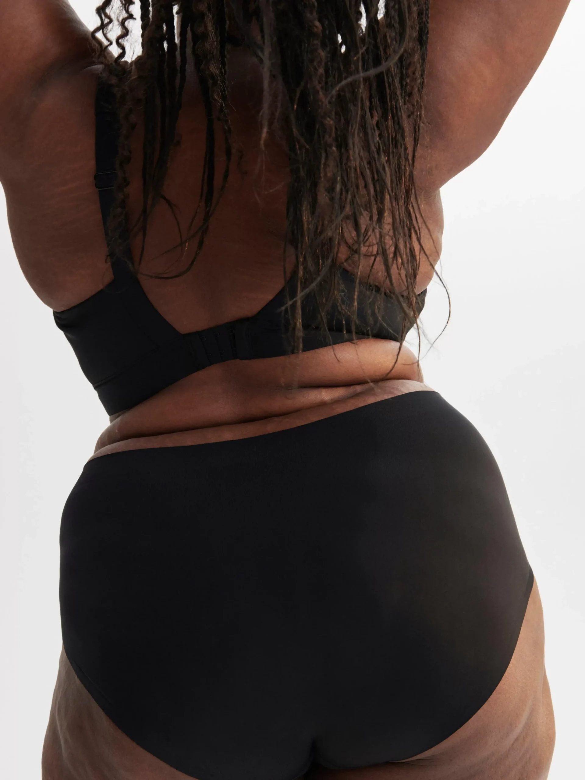 Trosor>Lindex Engineered High Waist – Menstrosa Med Medel Absorption Black