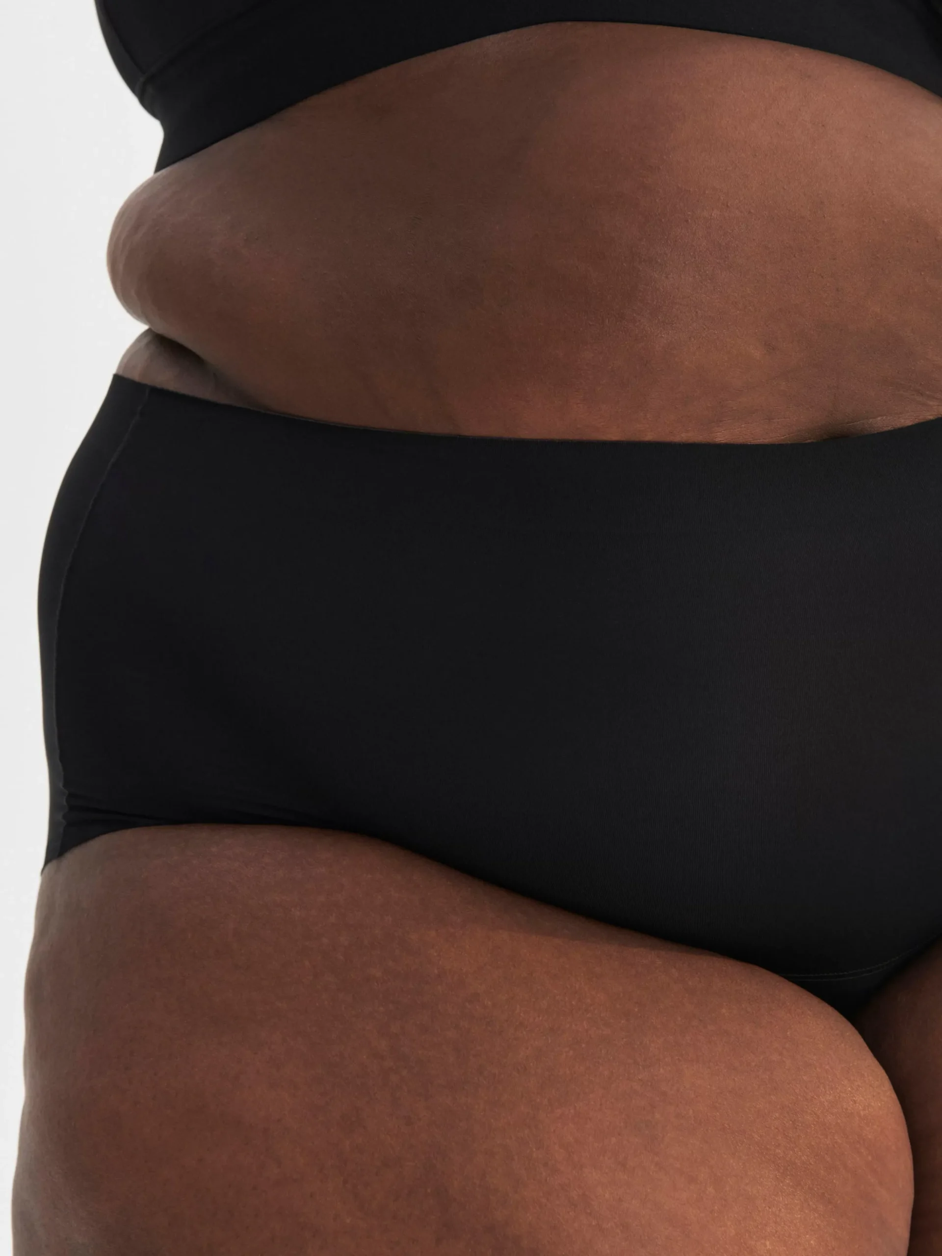 Trosor>Lindex Engineered High Waist – Menstrosa Med Medel Absorption Black