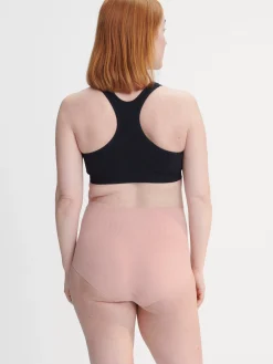 Mammaunderkläder>Lindex Engineered Maternity High Waist Leak Proof – Mammatrosa Med Medel Absorption Dusty Pink