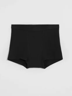 Underkläder>Lindex Engineered Teens Boxer – Menstrosa Med Mycket Hog Absorption Black