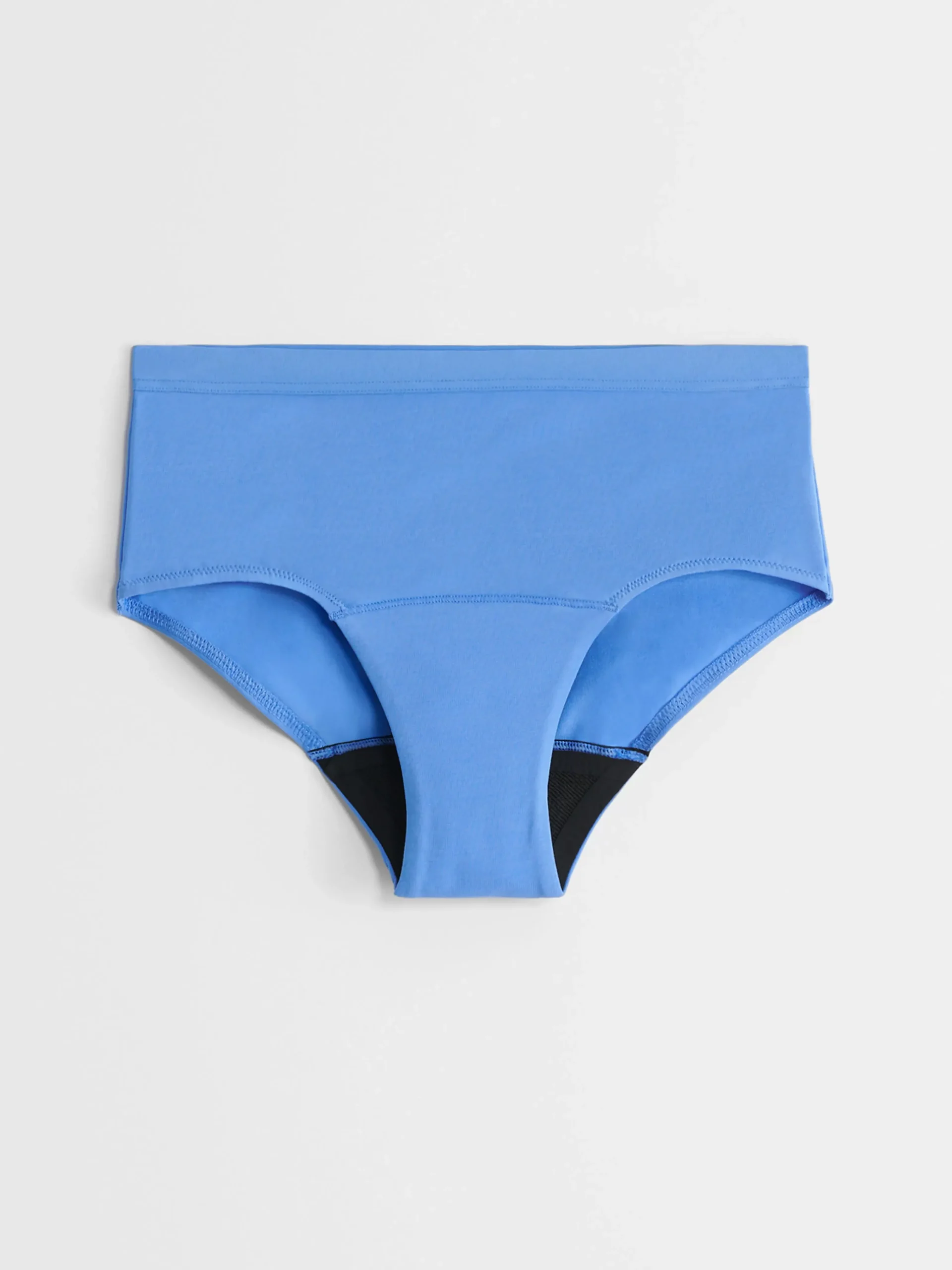 Underkläder>Lindex Engineered Teens Hiphugger – Menstrosa Med Medelhog Absorption Light Dusty Blue