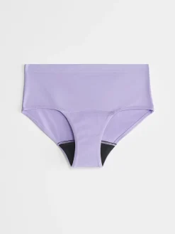 Underkläder>Lindex Engineered Teens Hiphugger – Menstrosa Med Medelhog Absorption Dusty Lilac
