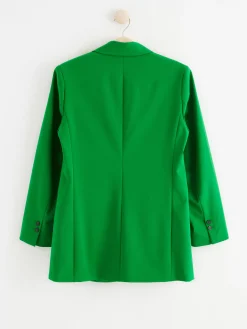 Kavajer>Lindex Enkelknappt Kavaj Dark Green