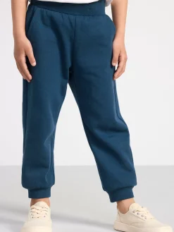 Byxor & Leggings>Lindex Extra Slitstark Byxa Med Borstad Insida Dark Dusty Blue