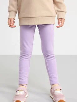 Byxor & Leggings>Lindex Extra Slitstarka Leggings Med Borstad Insida Light Lilac