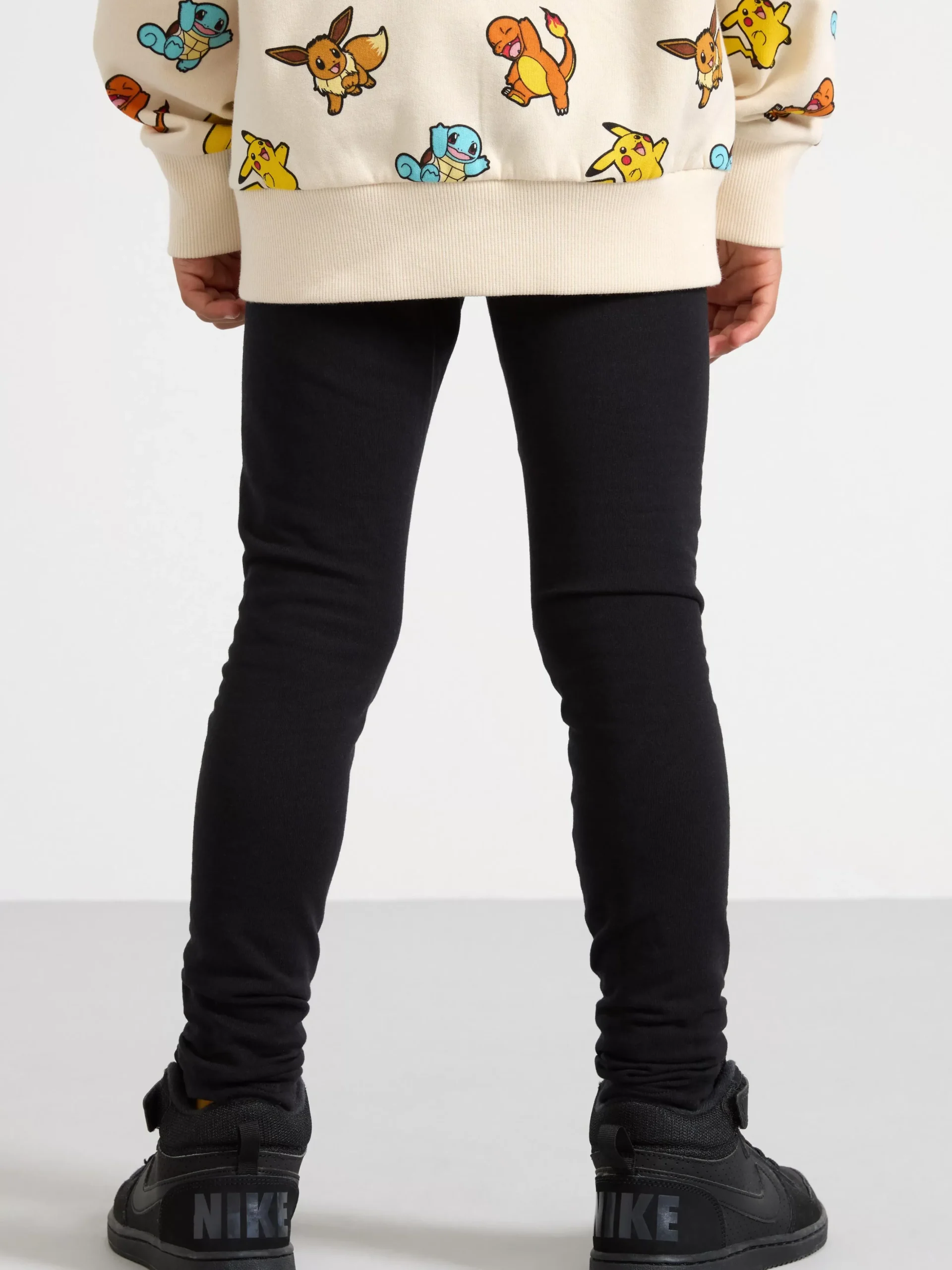 Byxor & Leggings>Lindex Extra Slitstarka Leggings Med Borstad Insida Black
