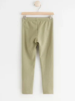 Byxor & Leggings>Lindex Extra Slitstarka Leggings Med Borstad Insida Dusty Green