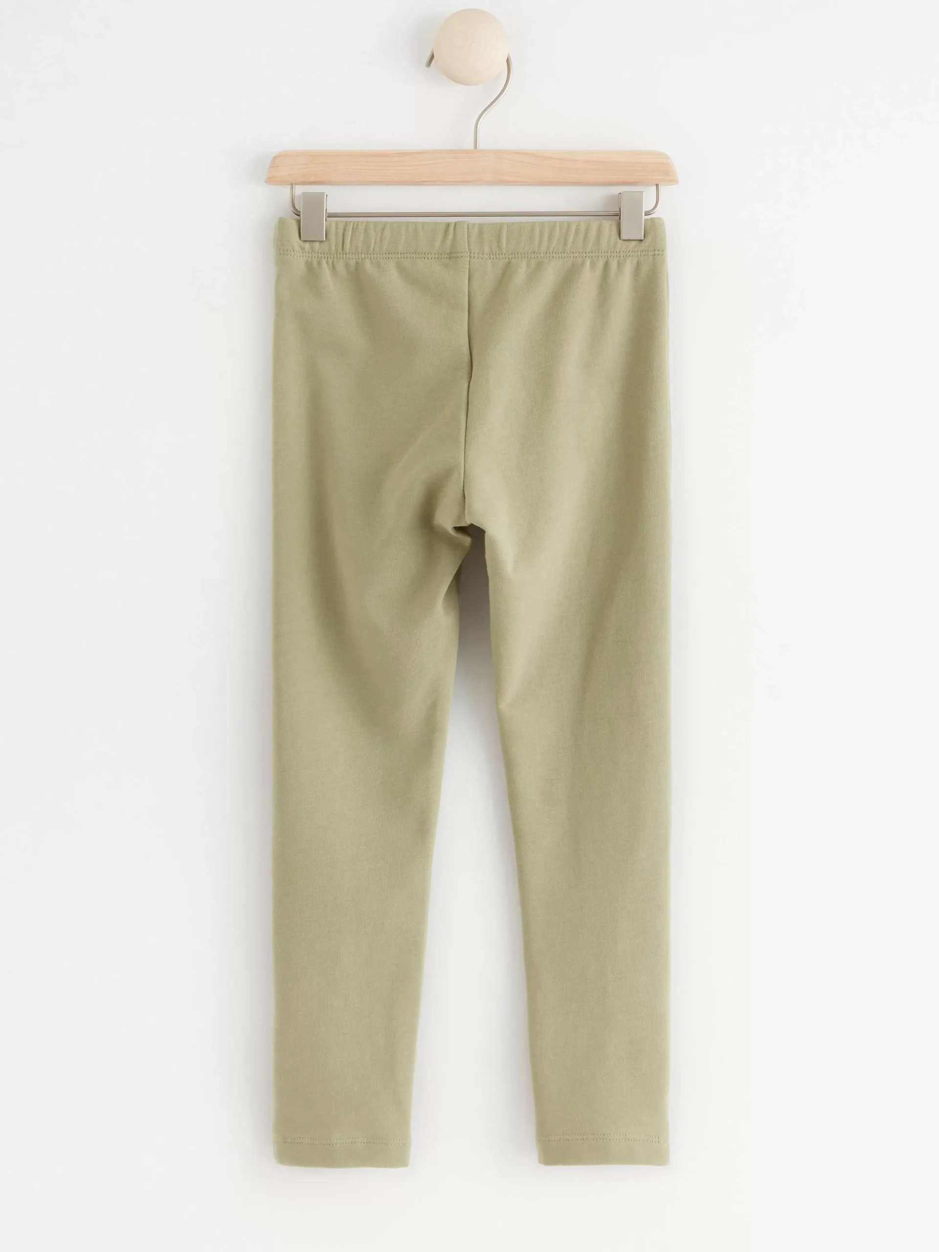 Byxor & Leggings>Lindex Extra Slitstarka Leggings Med Borstad Insida Dusty Green