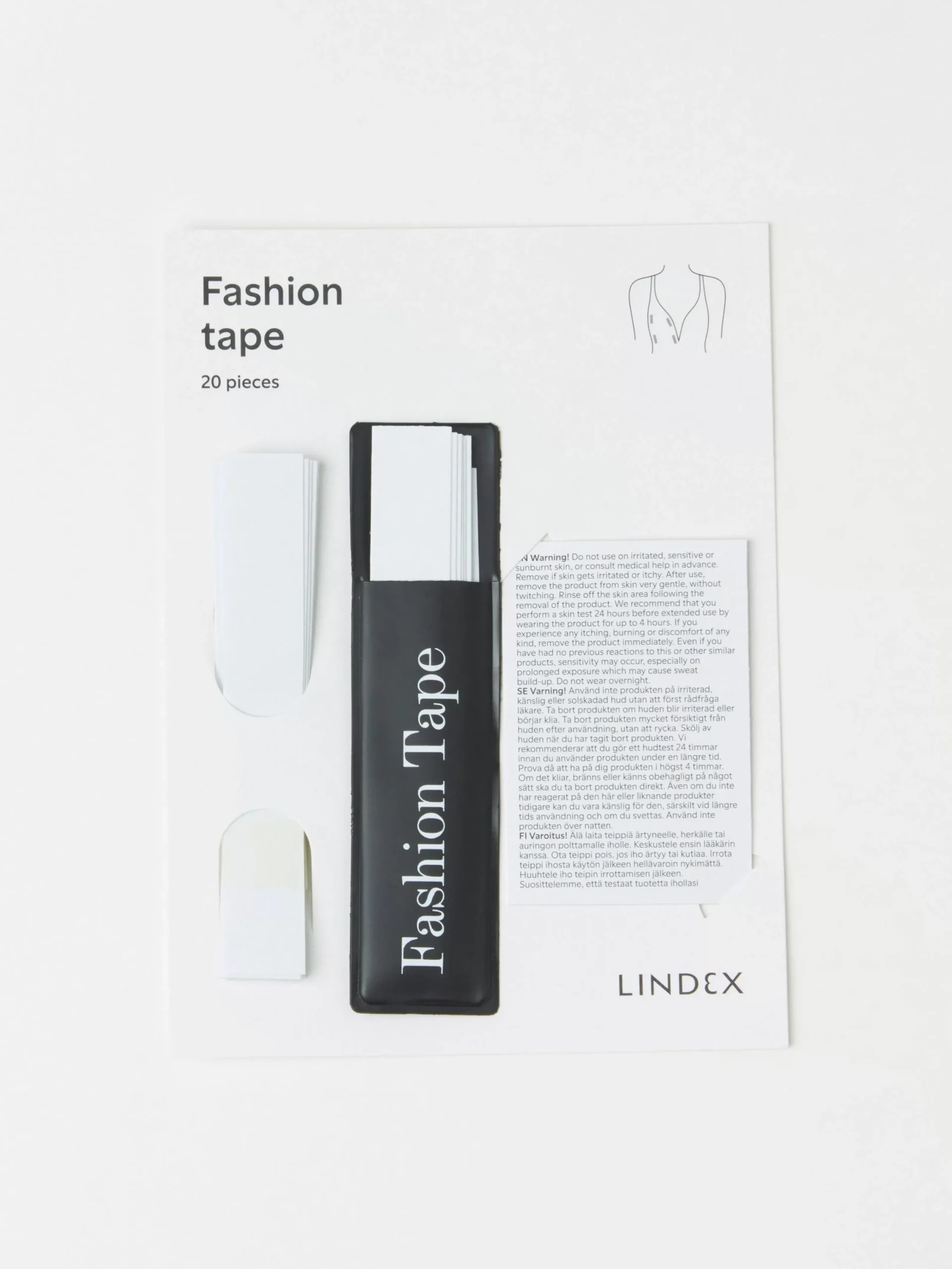 Accessoarer>Lindex Fashion Tape Transparent
