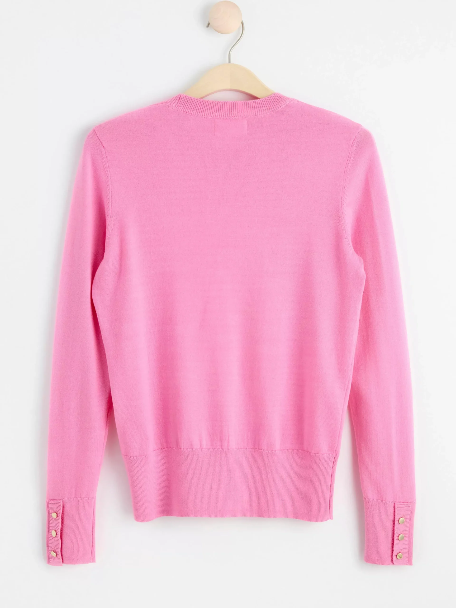 Tröjor & Cardigans>Lindex Finstickad Troja Light Pink