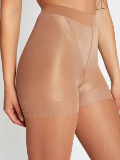 Strumpbyxor & Leggings>Lindex Firm Shaping Semi Shine Strumpbyxor 40 Denier Beige