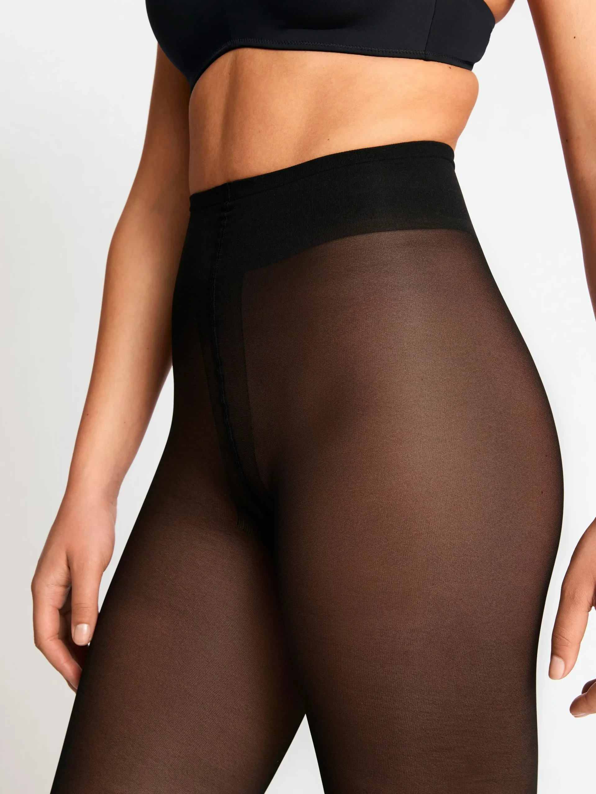 Strumpbyxor & Leggings>Lindex Firm Support Semi Shine Strumpbyxor 70 Denier Black