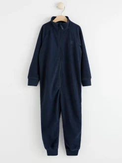 Ytterkläder>Lindex Fix Fleeceoverall Dark Navy