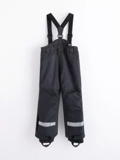 Byxor & Leggings>Lindex Fix Skidbyxa Med Hangslen Black