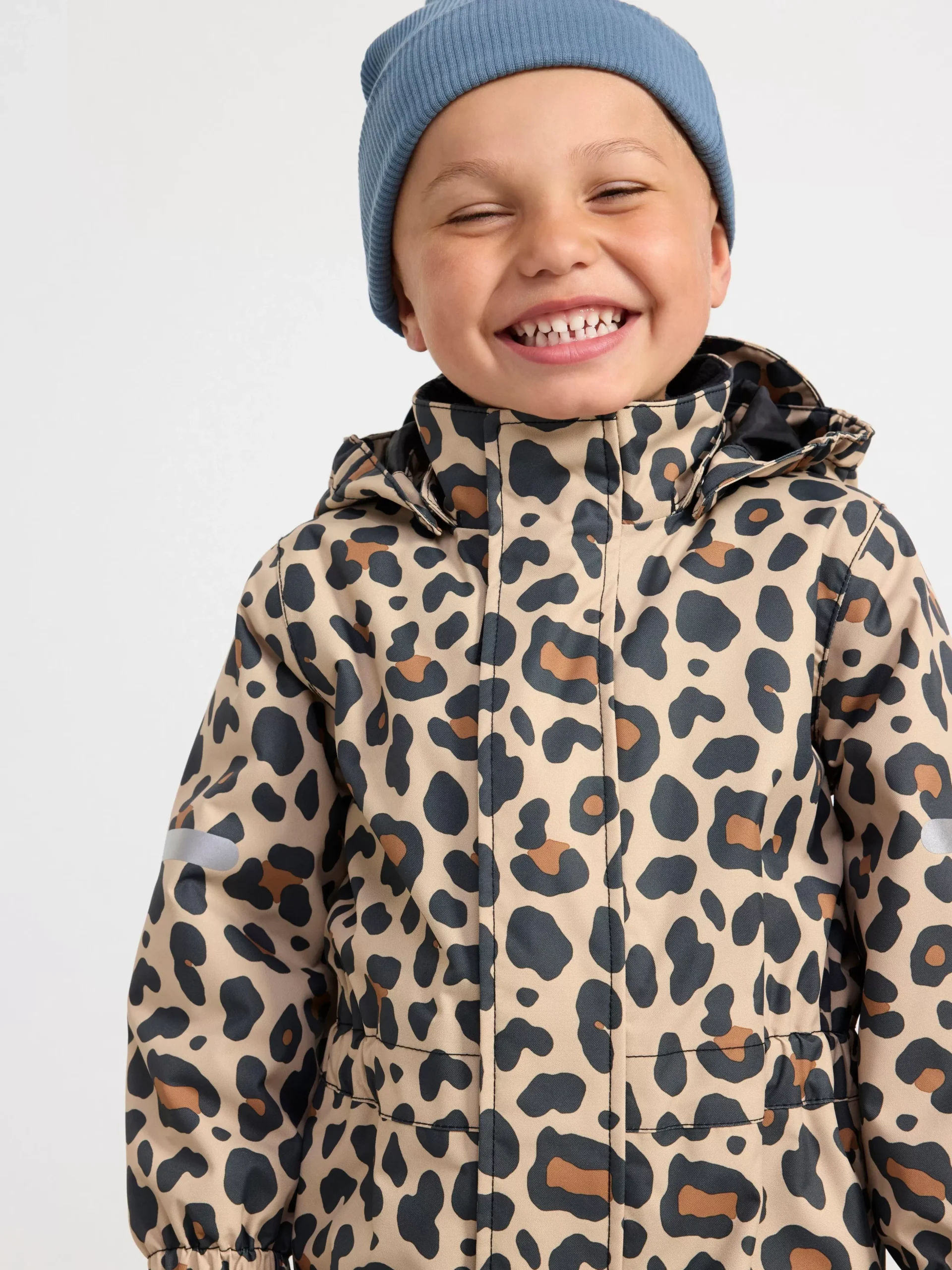 Ytterkläder>Lindex Fix Vattentat Overall Med Borttagbart Fleecefoder Beige