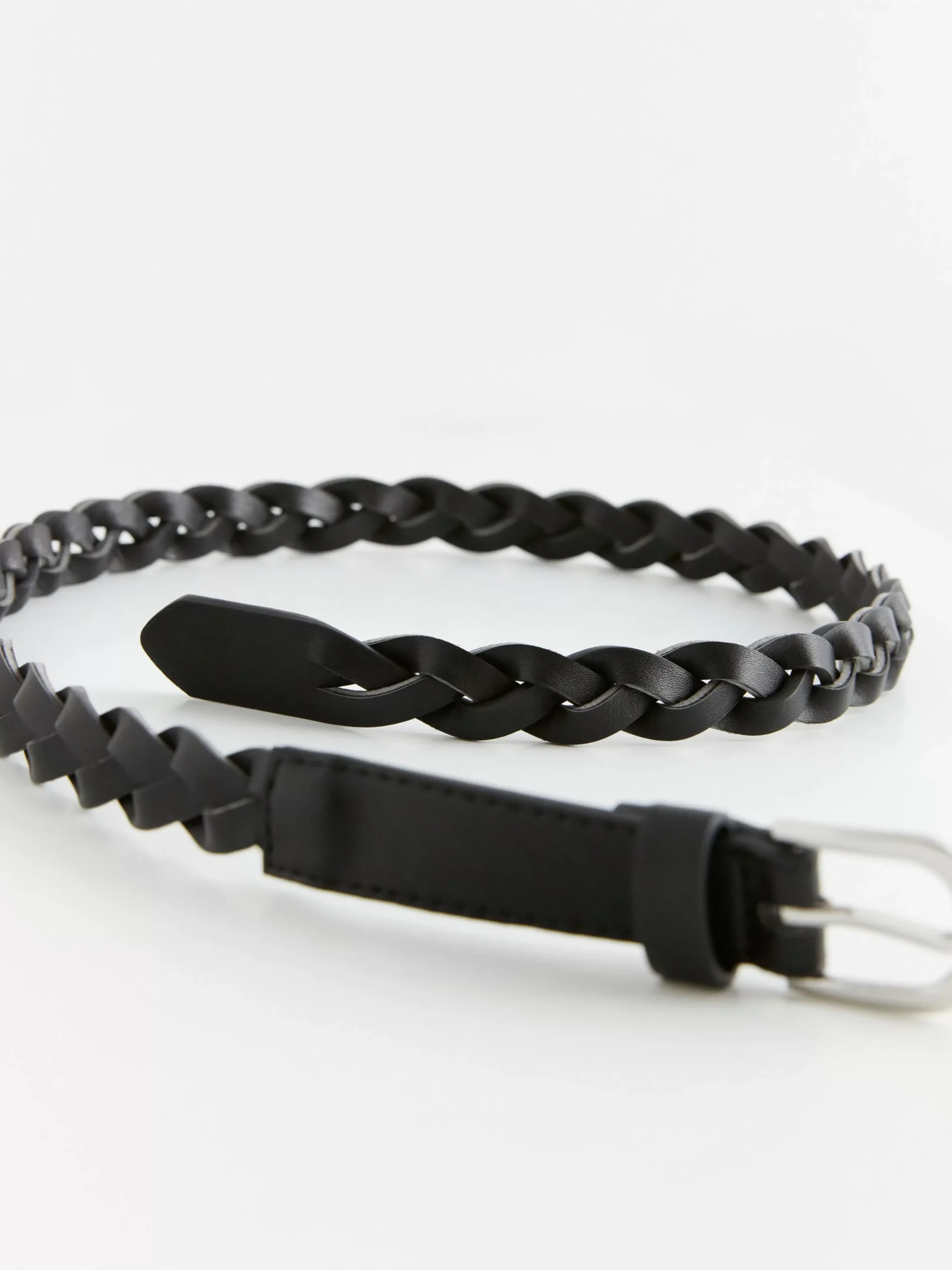 Accessoarer>Lindex Flatat Skarp I Laderimitation Black