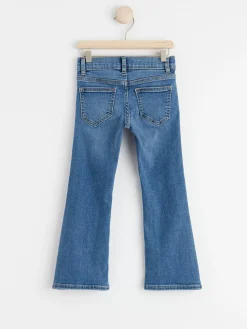 Jeans>Lindex Freja Jeans Med Utsvangt Ben Och Normalhog Midja Denim