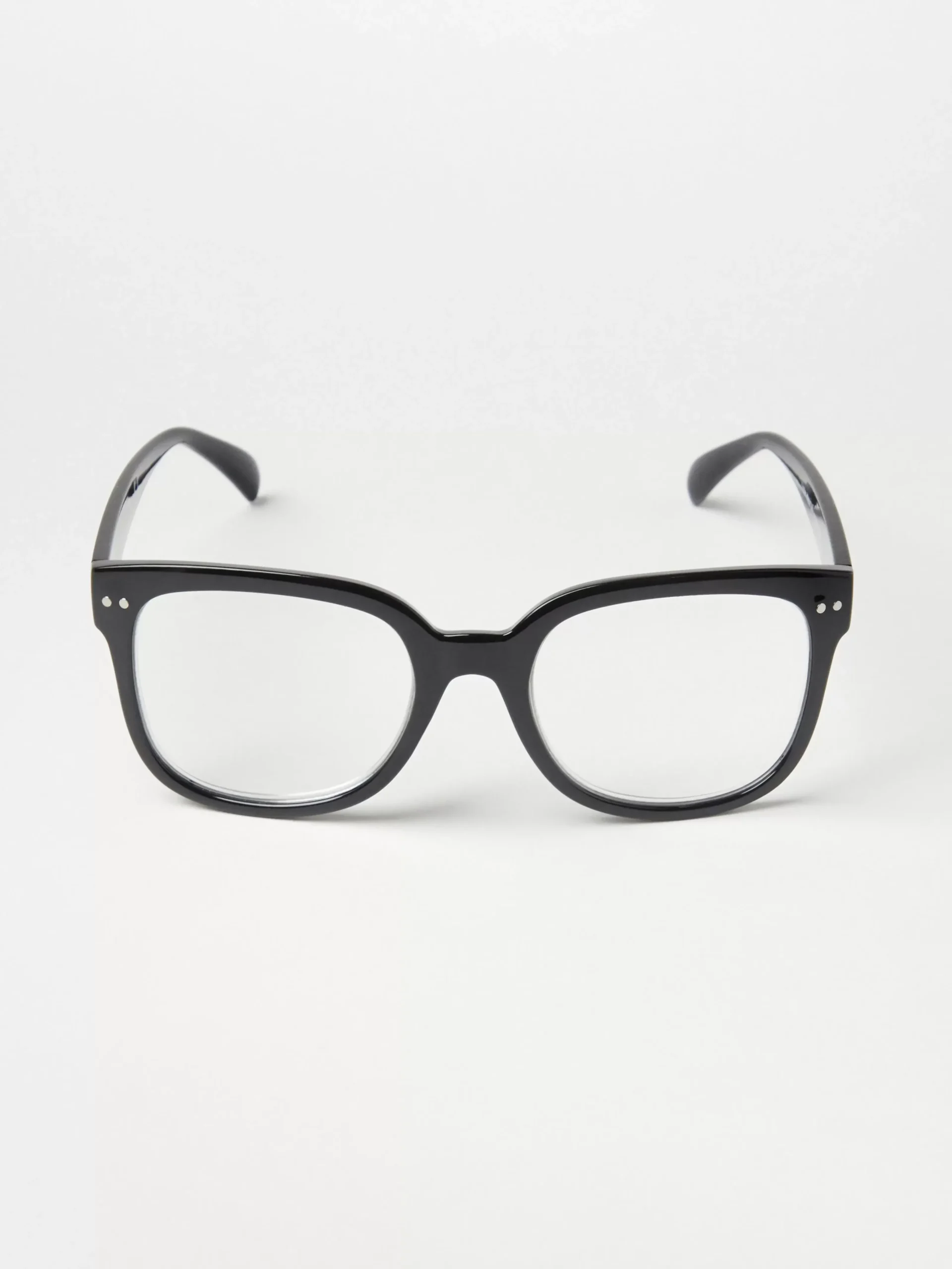 Accessoarer>Lindex Fyrkantiga Lasglasogon Black