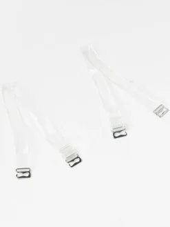 Accessoarer>Lindex Genomskinliga Bh-Band Transparent