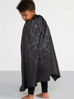 Accessoarer>Lindex Halloweencape Med Reflekterande Spindelnat Black