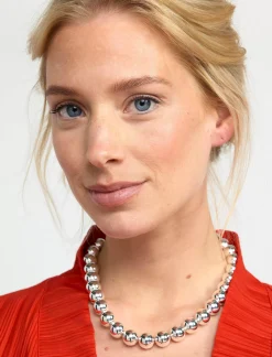 Accessoarer>Lindex Halsband Med Parlor Silver