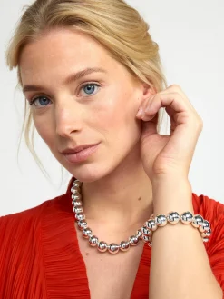 Accessoarer>Lindex Halsband Med Parlor Silver