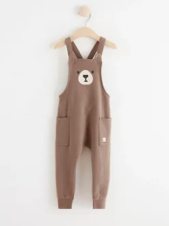 Byxor & Leggings>Lindex Hangselbyxa Med Bjornansikte Dark Khaki