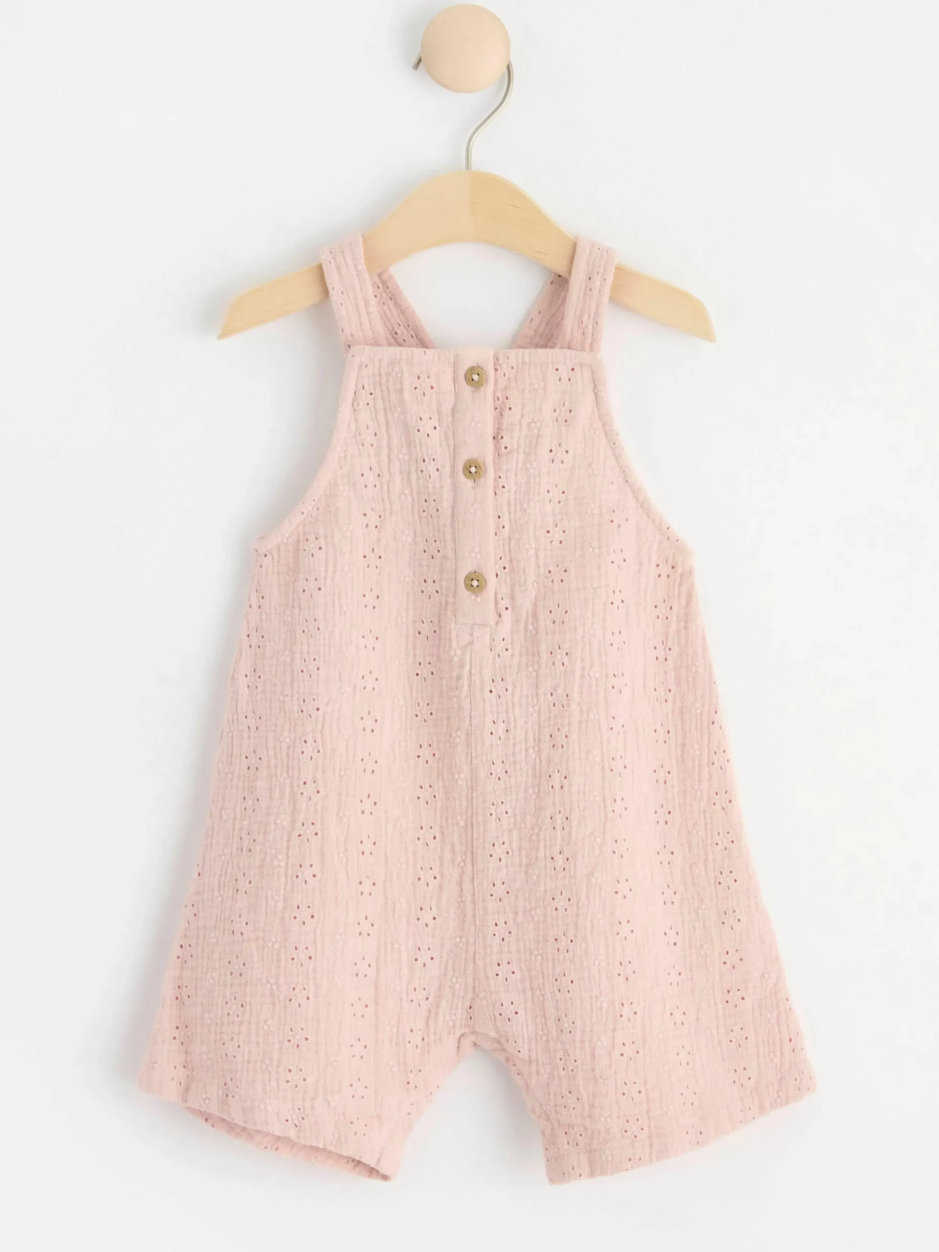 Byxor & Leggings>Lindex Hangselbyxa Med Broderie Anglaise Light Dusty Pink