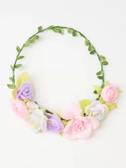 Accessoarer>Lindex Harband Med Blommor Light Pink