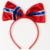 Accessoarer>Lindex Harband Med Rosett Med Norsk Flagga Red