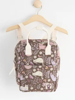 Accessoarer>Lindex Helmonstrad Kanvasryggsack Dusty Lilac