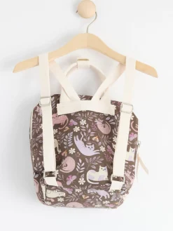 Accessoarer>Lindex Helmonstrad Kanvasryggsack Dusty Lilac