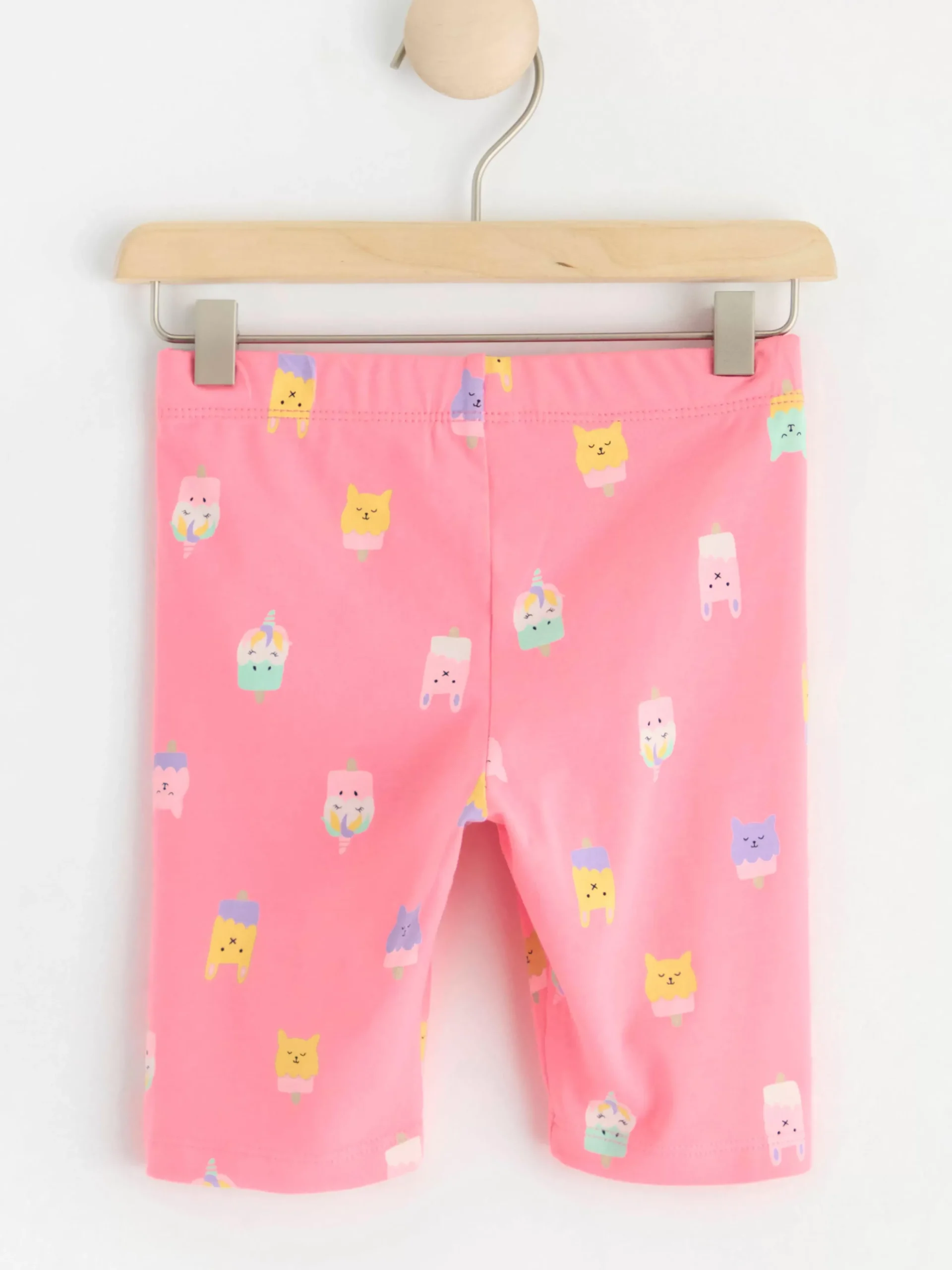 Byxor & Leggings>Lindex Helmonstrade Cykelbyxor Pink